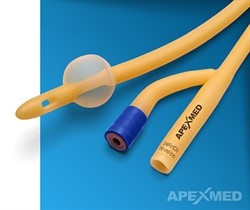 Катетер Фолея двухходовой CH22/30, Apexmed