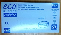 Перчатки смотр. нитриловые Eco Gloves, р.L (8-8,5)
