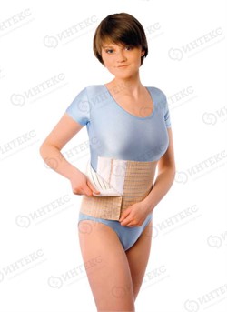 Бандаж послеоперационный 30см, р-р 5 (XXL), Интекс