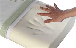 Подушка Classic Aloe Vera S, OrtoSleep 49х29 валики 7/9 (От 3 до 10-12 лет)