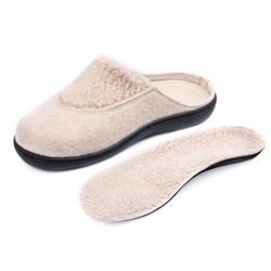 Ортопедические домашние тапочки LUOMMA р.M (40-41) Небеленный белый