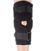 Ортез колена с полицентр.шарнирами KS-050 разъемный L (44-50см) Черный - фото 15092