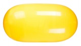 Мяч гимнастический вытянутой формы Арахис гладкий VEGA - 609/55 желтый - фото 15768