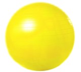 Мяч гимнастический гладкий с системой ABS VEGA - 501/75 желтый - фото 16063