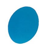 Мяч для тренировки кисти яйцевидной формы жесткий синий F - фото 17810