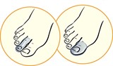 Протектор для пальцев стопы р.1 - фото 26230
